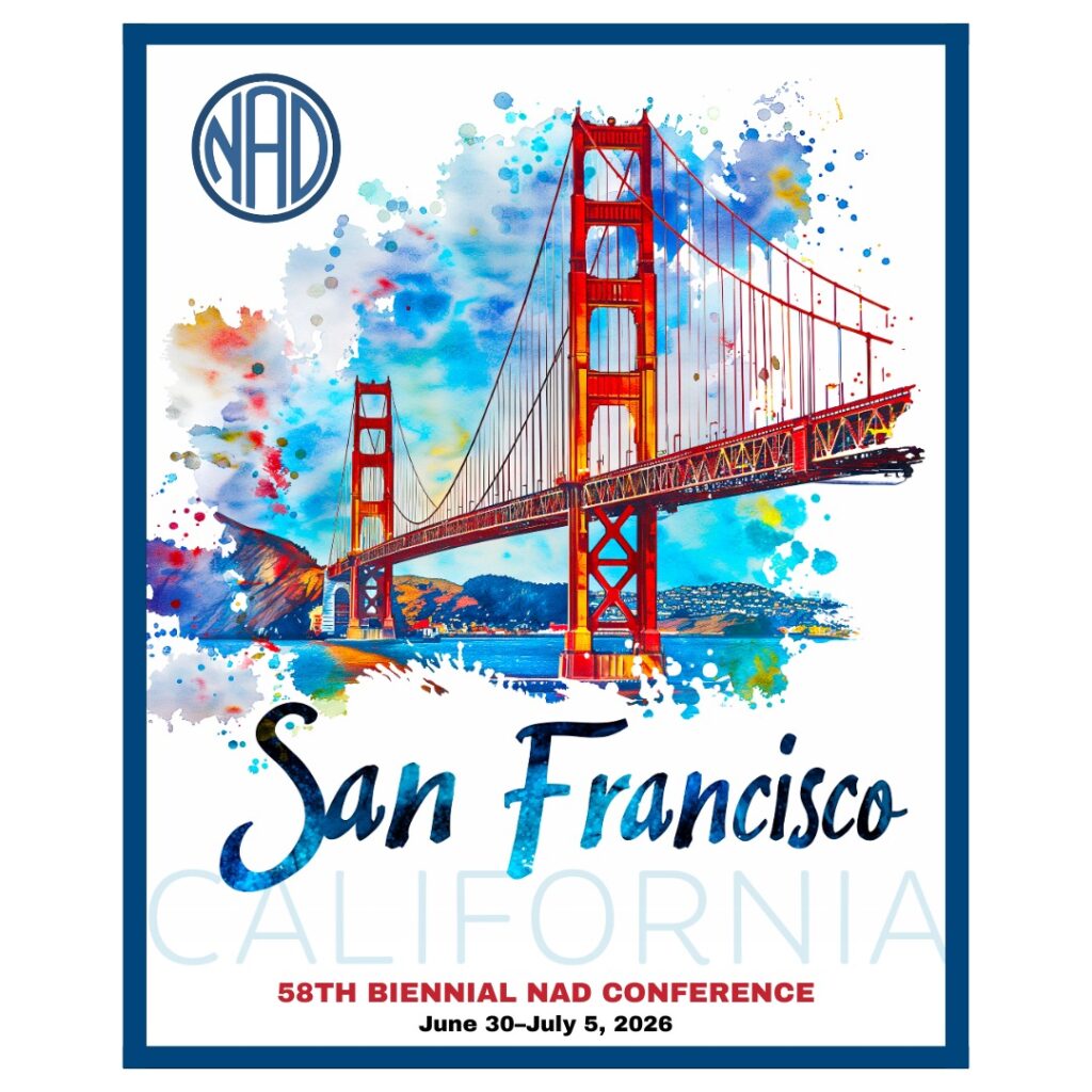 58th Biennial NAD Conference Logo